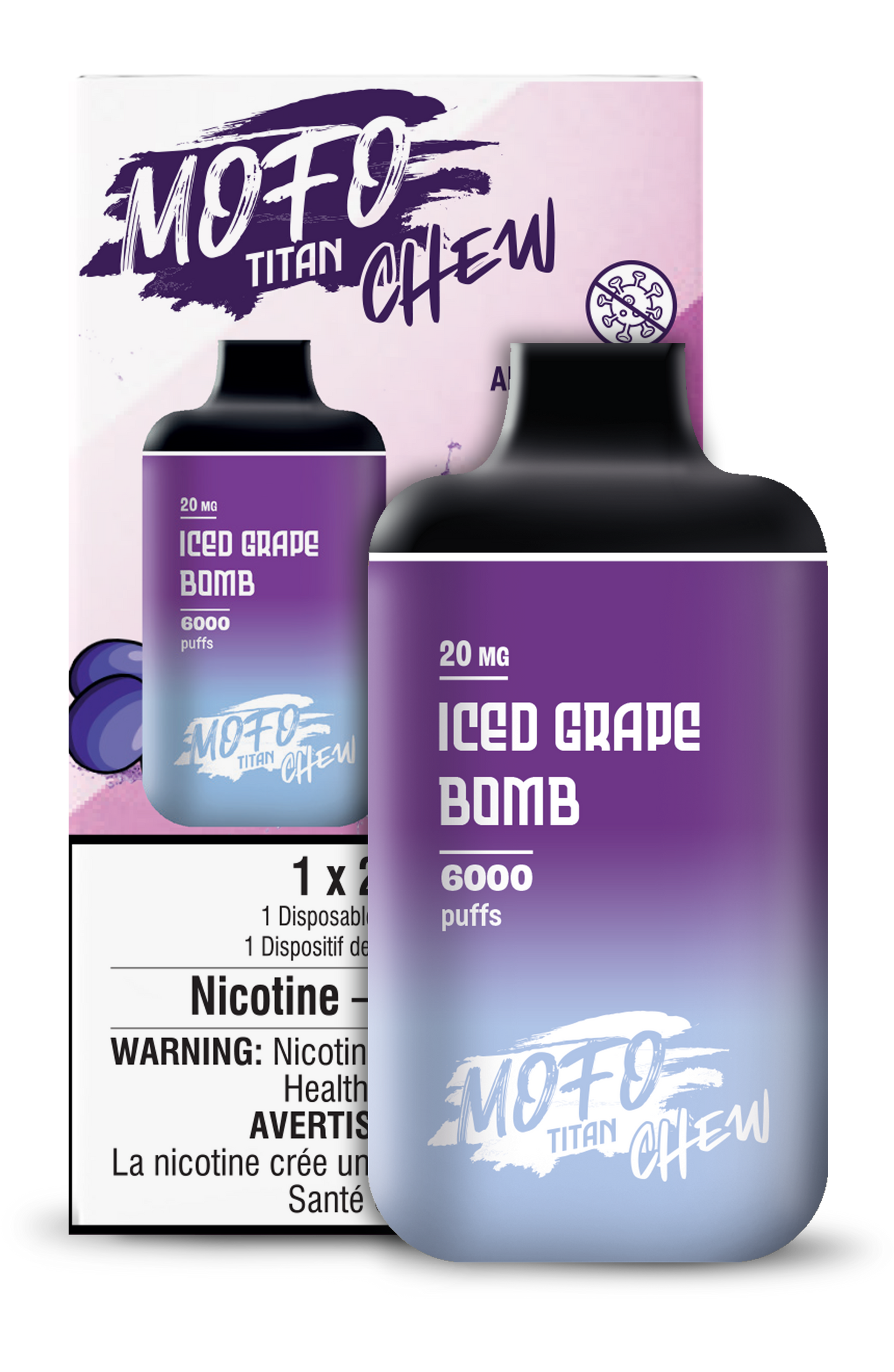 ICED GRAPE BOMB